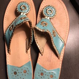 Teal Jack Rogers Size 9